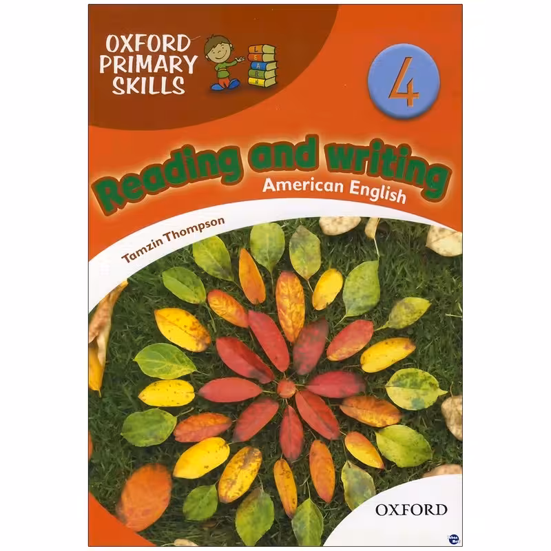 کتاب زبان ریدینگ و رایتینگ امریکن فمیلی فرندز 4  Oxford primary skills american reading writing 4 