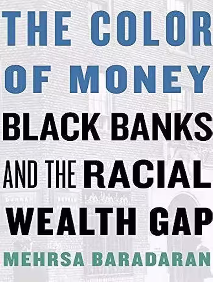 کتاب The Color of Money: Black Banks and the Racial Wealth Gap (زبان اصلی)