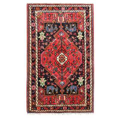 فرش دستبافت ذرع و نیم گالری نور کد H1436