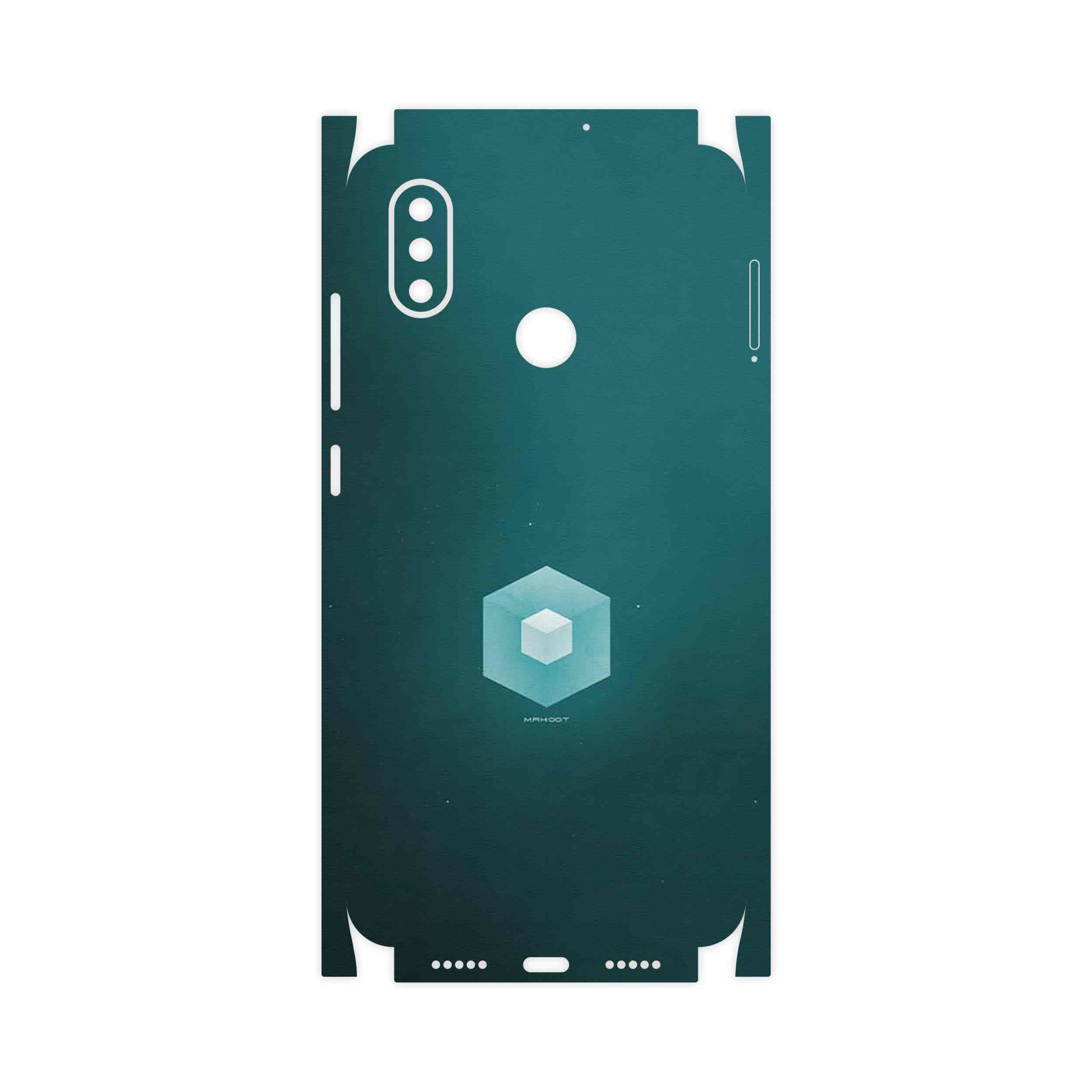 برچسب پوششی ماهوت مدل Minimal Cube icon-FullSkin مناسب برای گوشی موبایل شیائومی Mi 8