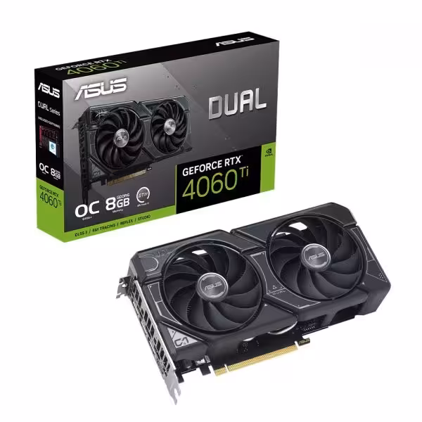 کارت گرافیک ASUS DUAL RTX 4060 Ti 8GB