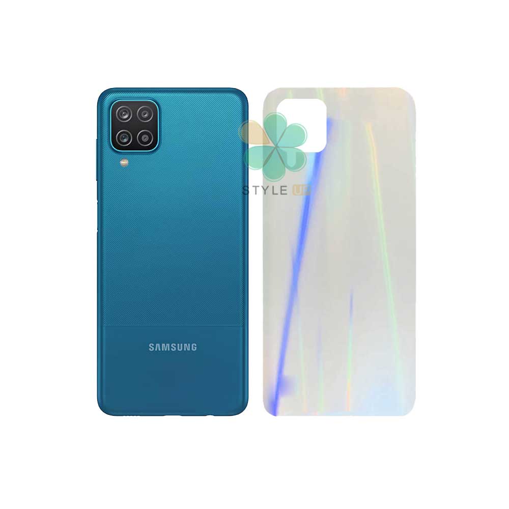 برچسب نانو پشت گوشی سامسونگ Galaxy A12 Nacho ‌‌‌مدل رنگین کمان