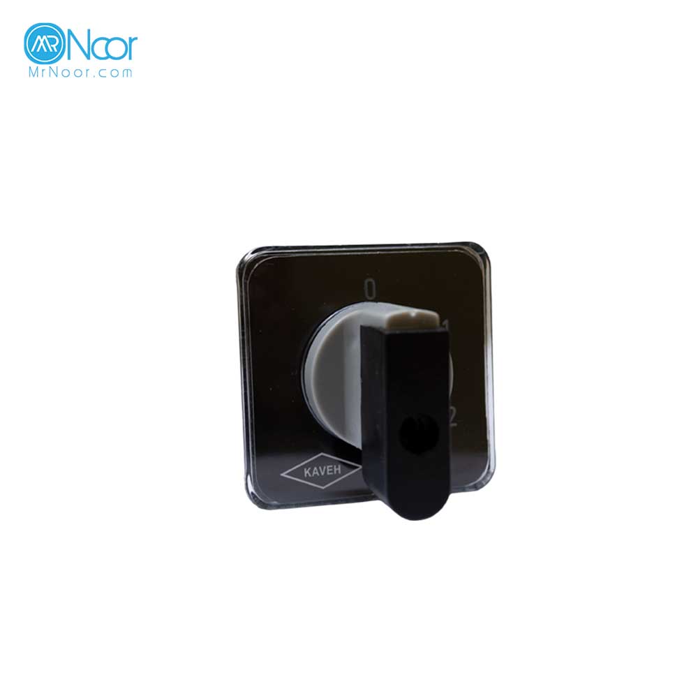 کلید گردان 25CM013 یک پل سه حالته با صفر کاوه - مستر نور