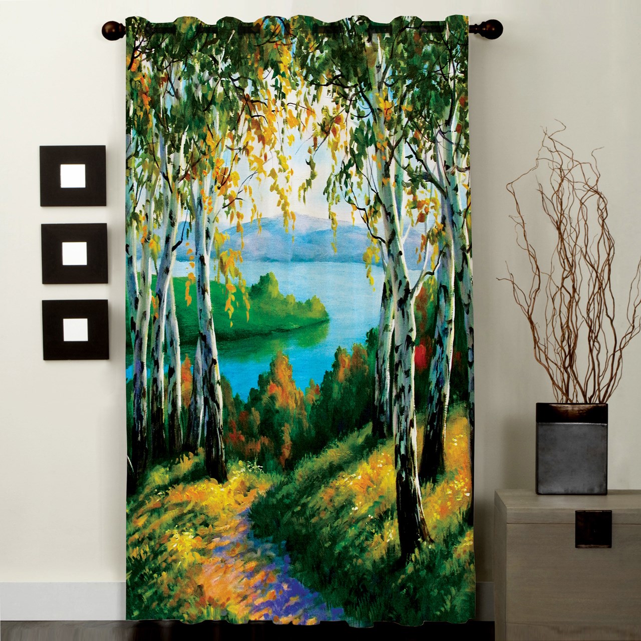 پرده رنس مدل C1-50115 ارتفاع 290 سانتی متر