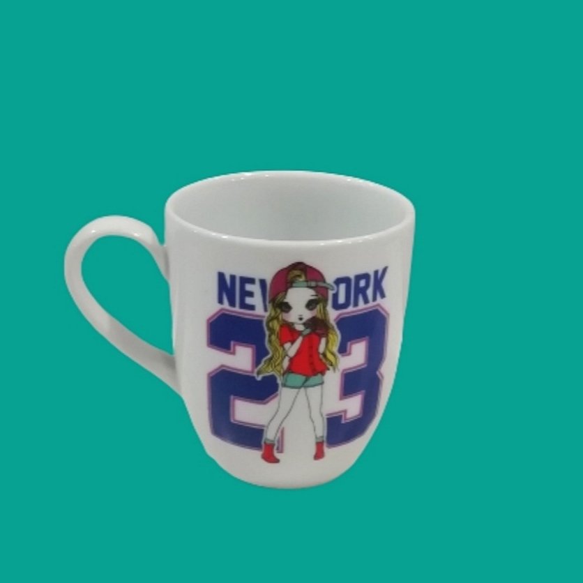 ماگ دسته دار چینی درجه یک طرح نیویورگ