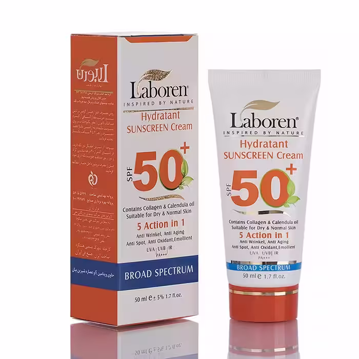 ضد آفتاب بدون رنگ  SPF50 مناسب پوست خشک و نرمال لابورن