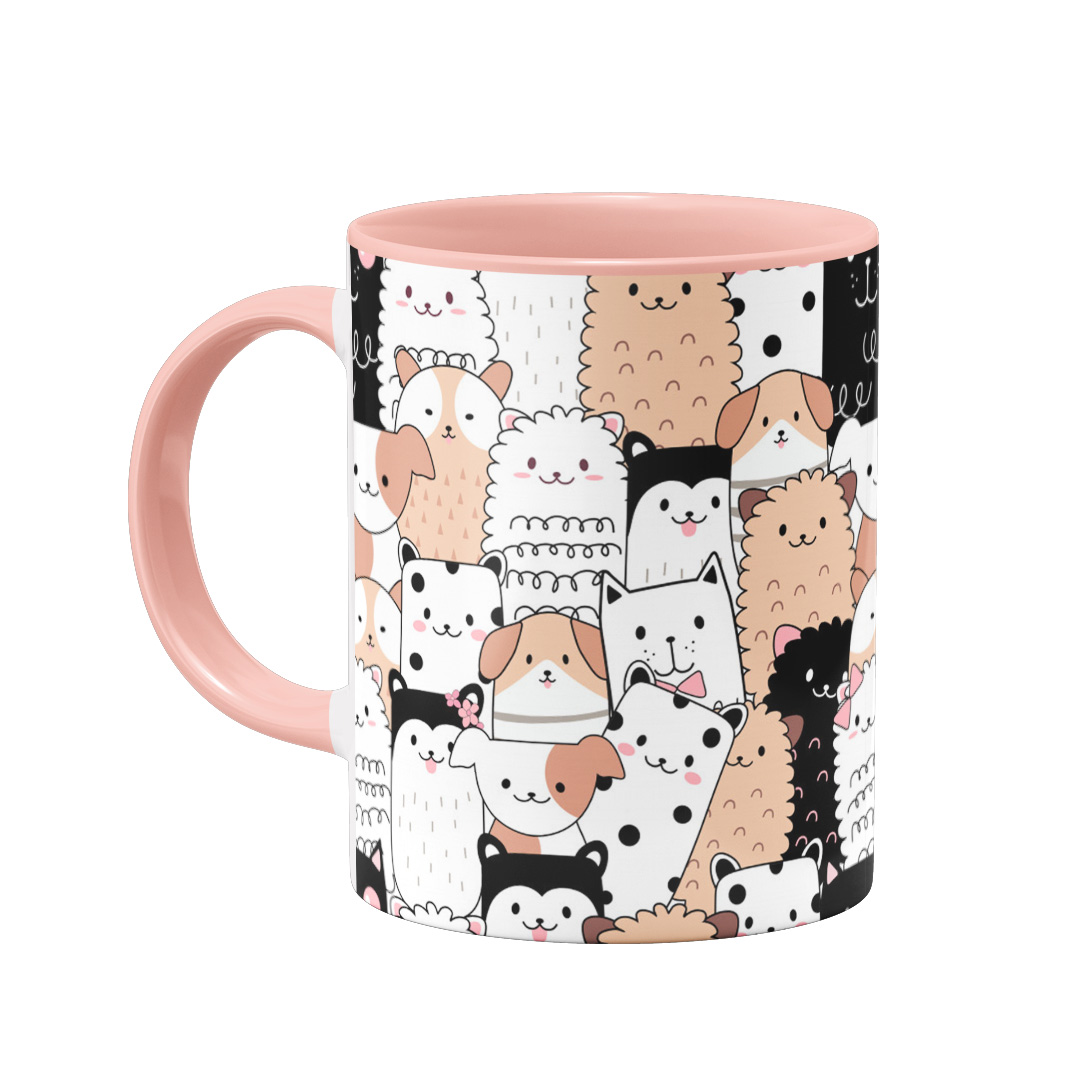 ماگ بیگ ماگ مدل سگ های فانتزی کد 2672