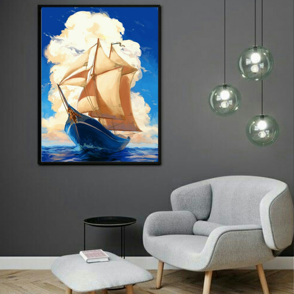 تابلو بوم مدل کشتی کد AR8930