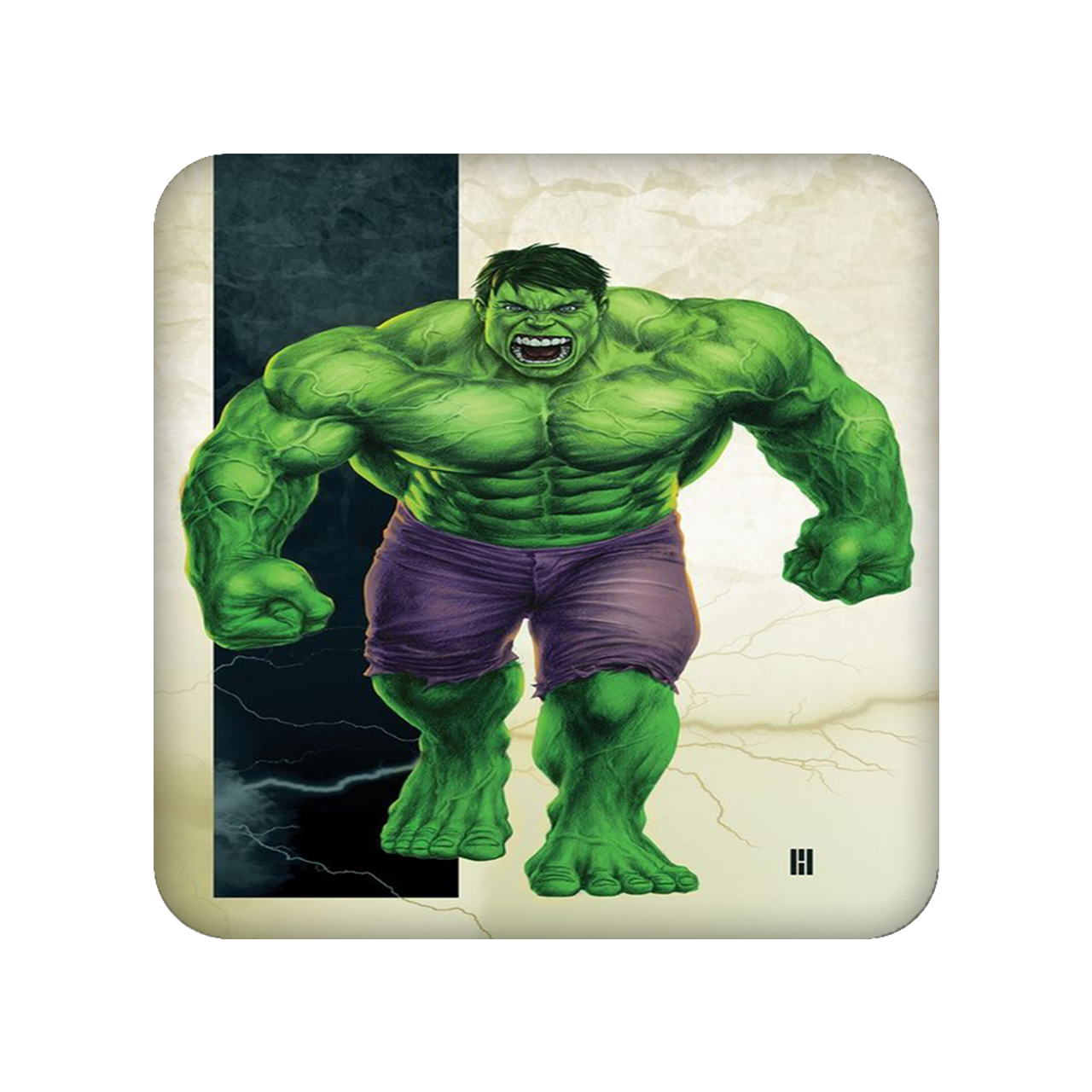 زیر لیوانی مدل هالک کد 1531