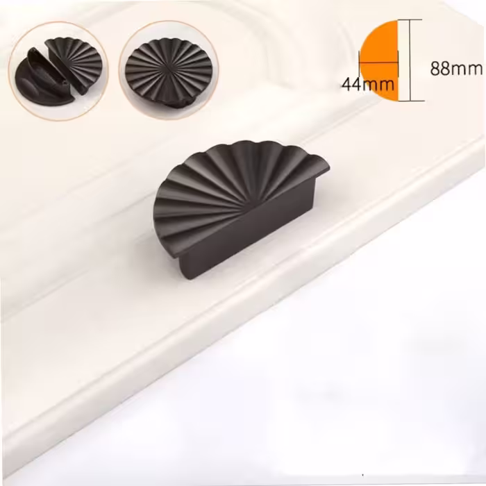دستگیره کابینت مدل دوپیچ mm32 A40 بسته 3 عددی
