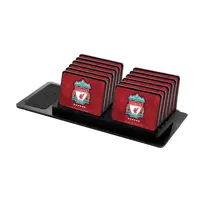 زیر لیوانی ماهوت مدل Liverpool بسته 12 عددی
