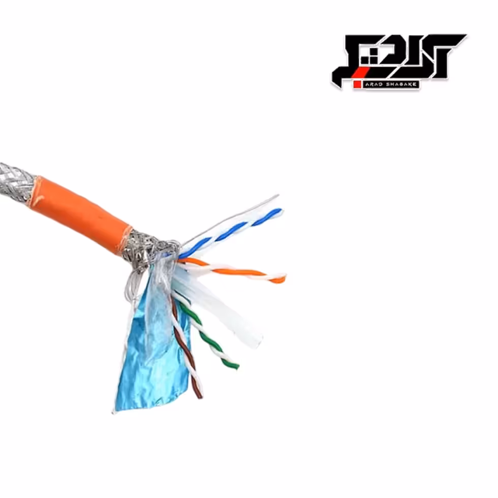 کابل شبکه نگزنس sftp cat6 تست فلوک پرمننت روکش lszh