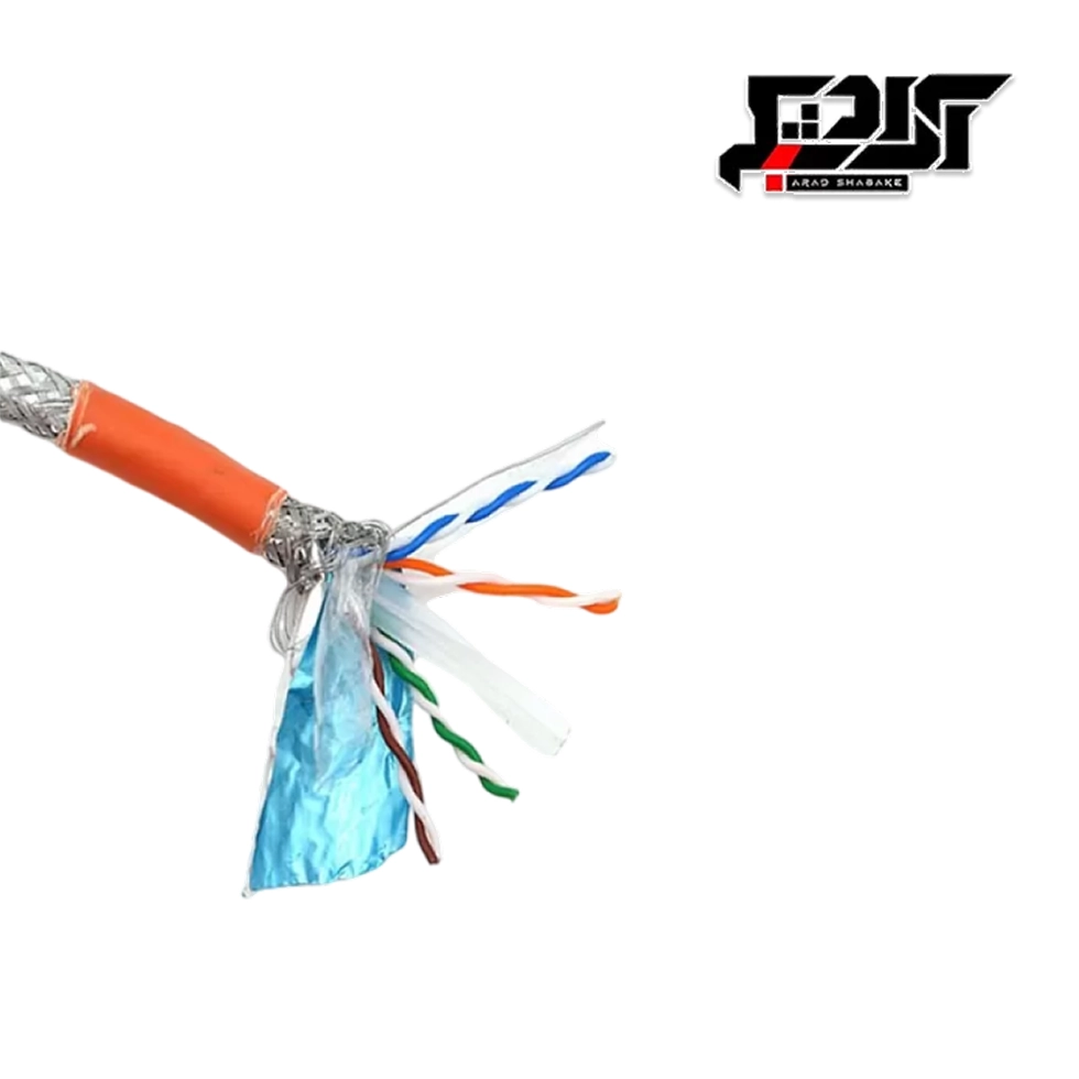 کابل شبکه نگزنس sftp cat6 تست فلوک پرمننت روکش lszh