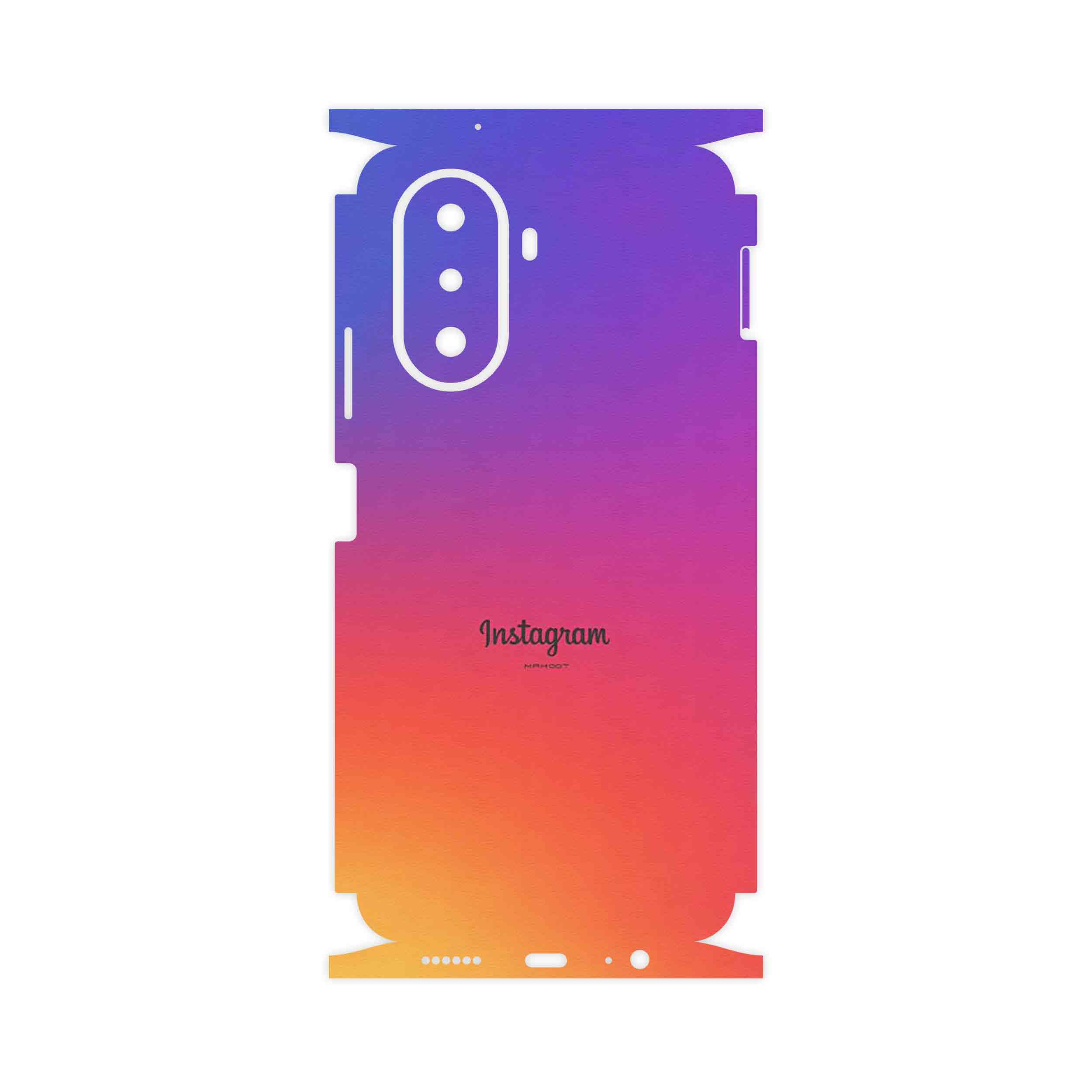 برچسب پوششی ماهوت مدل Instagram-FullSkin مناسب برای گوشی موبایل هوآوی Nova Y70 Plus