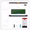 برچسب پوششی ماهوت مدل Green-Holographic مناسب برای تبلت مایکروسافت Surface Pro 2 2013