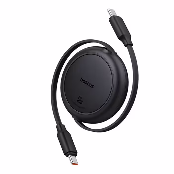 خرید و قیمت کابل USB Type-C به USB Type-C بیسوس Free2Pull Mini طول 1 متر