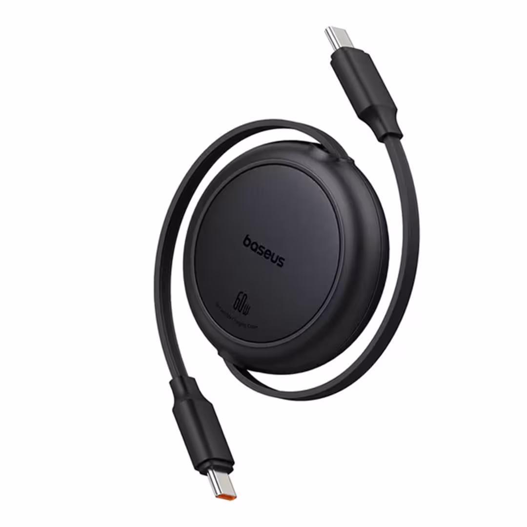 خرید و قیمت کابل USB Type-C به USB Type-C بیسوس Free2Pull Mini طول 1 متر