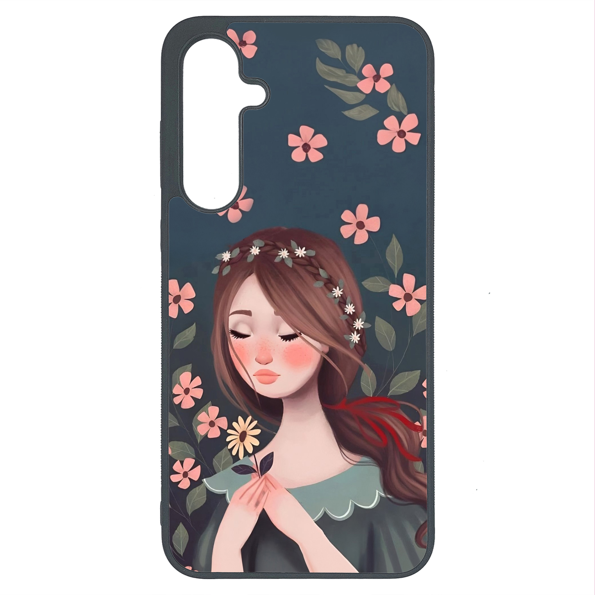 کاور طرح دختر کد G-213 مناسب برای گوشی موبایل سامسونگ Galaxy A35 | دیجی قاب دونی