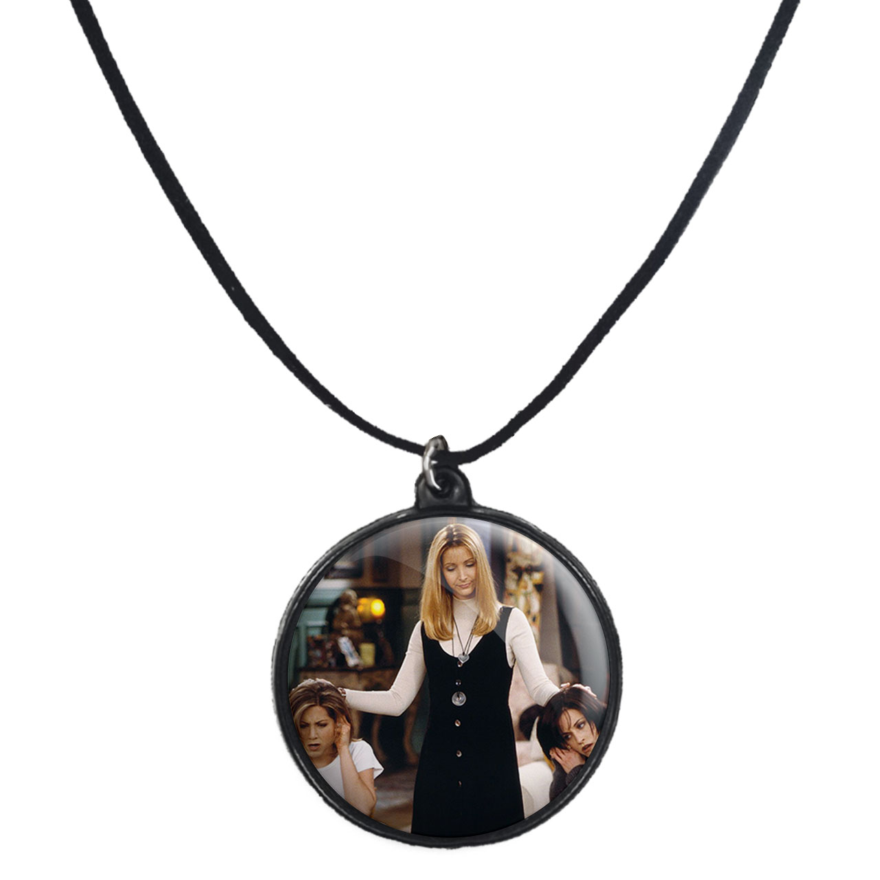 گردنبند پرمانه طرح فرندز کد pmb.18760 مدل دو طرفه