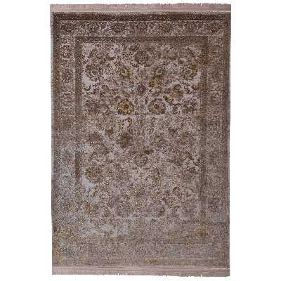 فرش ماشینی زمرد مشهد طرح پتینه مدل 2115