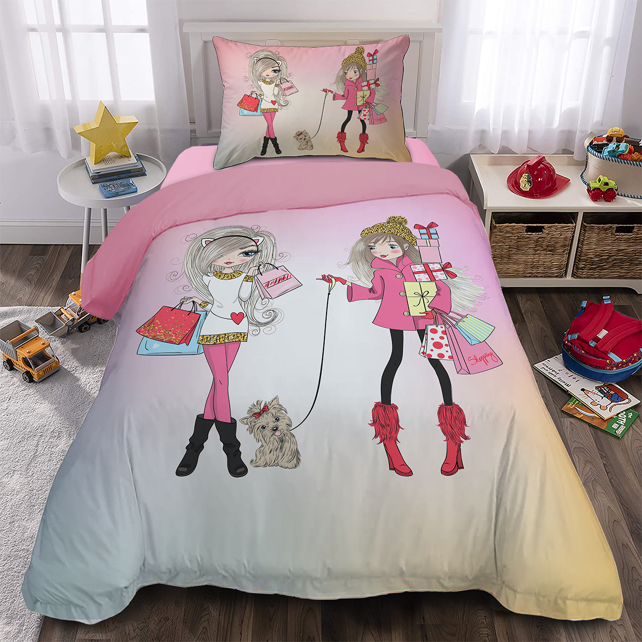 سرویس خواب راشا کد 010 یک نفره 3 تکه