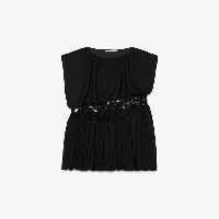 لباس کوتاه زنانه زارا CONTRAST CROCHET DRESS | تهران زارا TehranZara