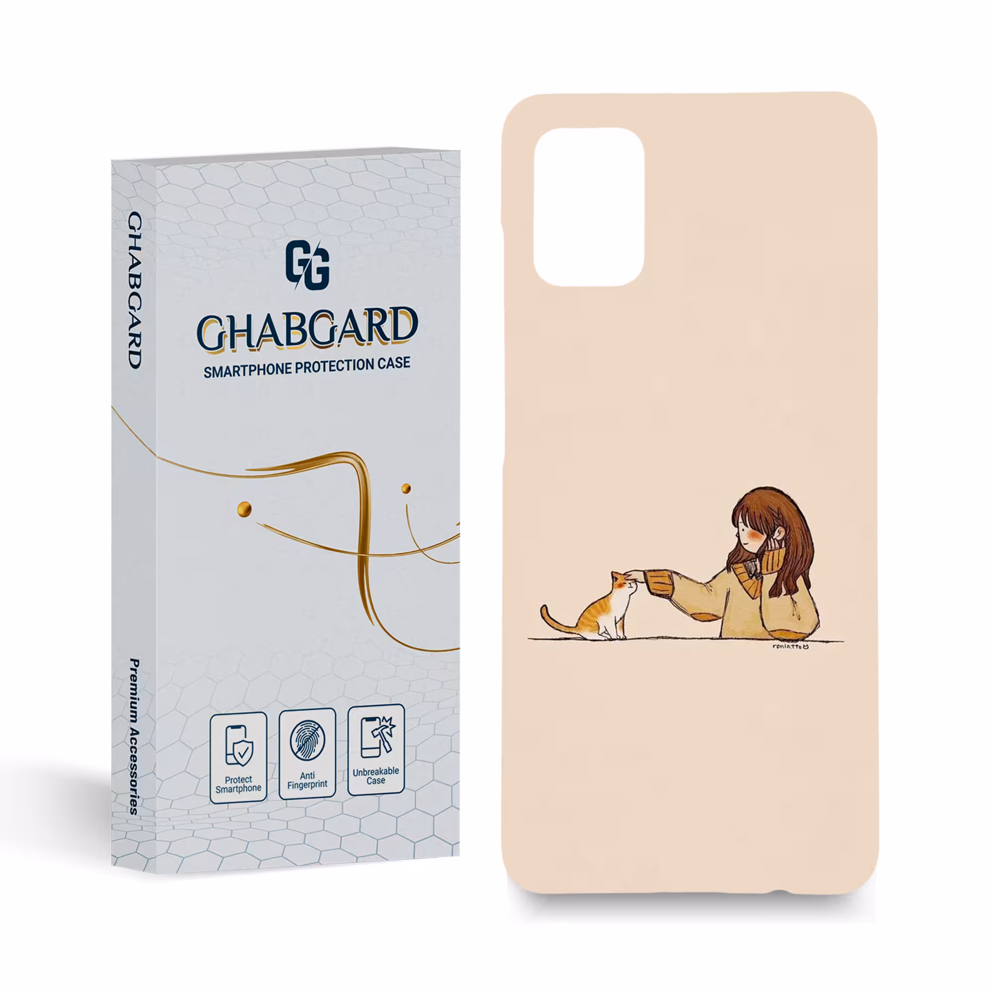 کاور قاب گارد مدل دخترانه مناسب برای گوشی موبایل سامسونگ Galaxy A31