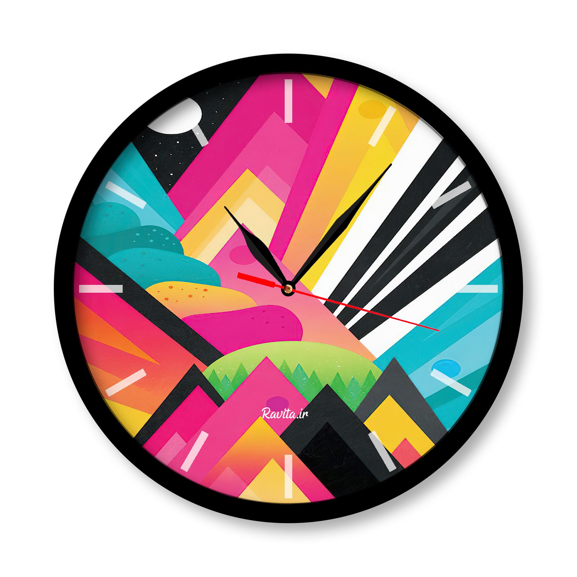 ساعت‌های دیواری راویتا طرح 3040