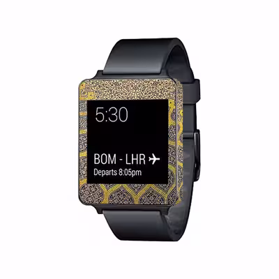برچسب ماهوت طرح Iran Tile2 مناسب برای ساعت هوشمند ال جی G Watch