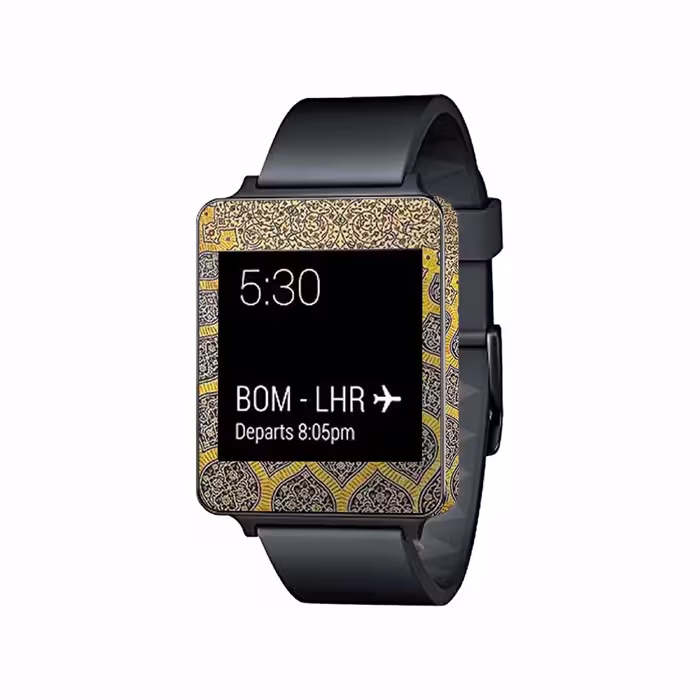برچسب ماهوت طرح Iran Tile2 مناسب برای ساعت هوشمند ال جی G Watch