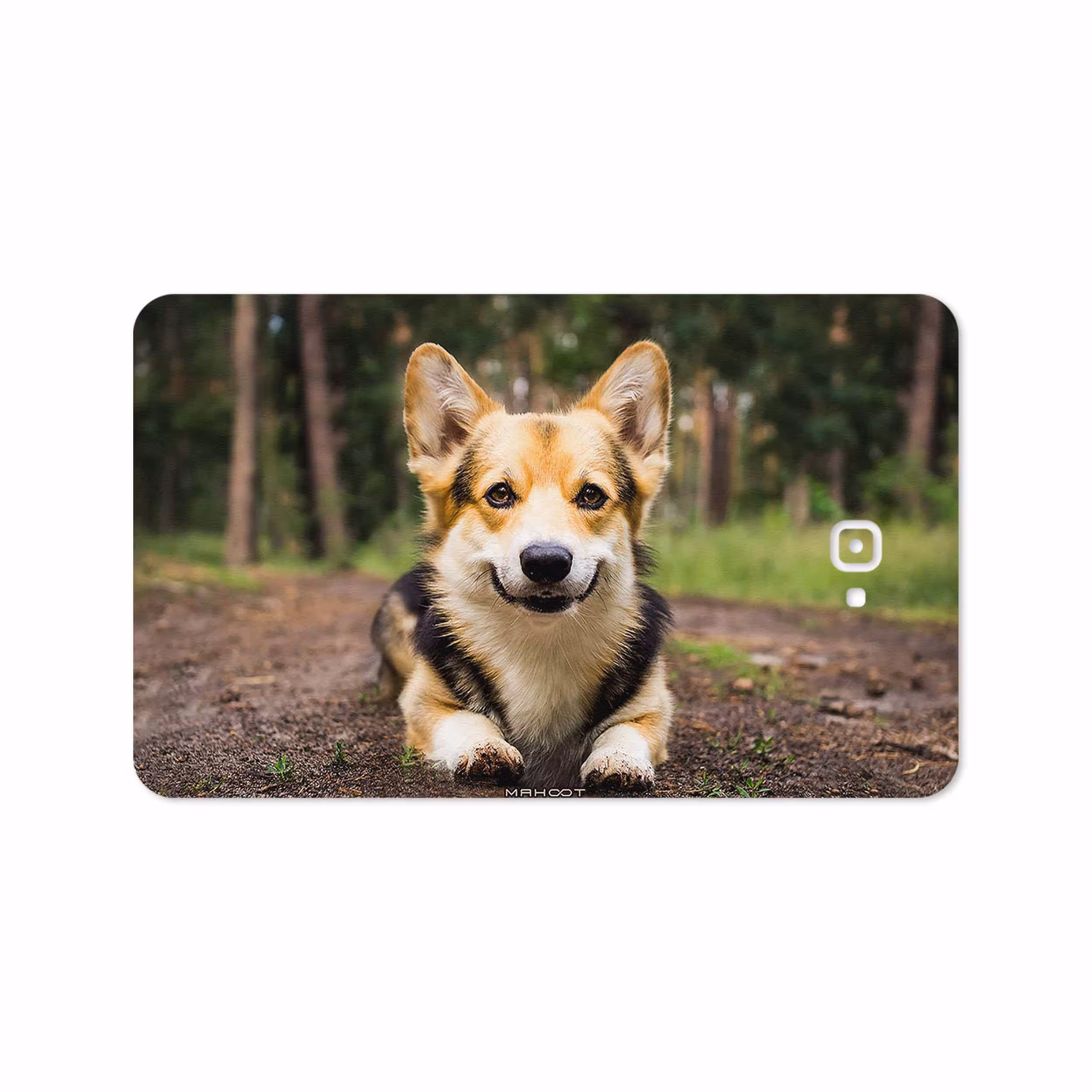 برچسب پوششی ماهوت مدل Dog-2 مناسب برای تبلت سامسونگ Galaxy Tab A 10.1 2016 T580