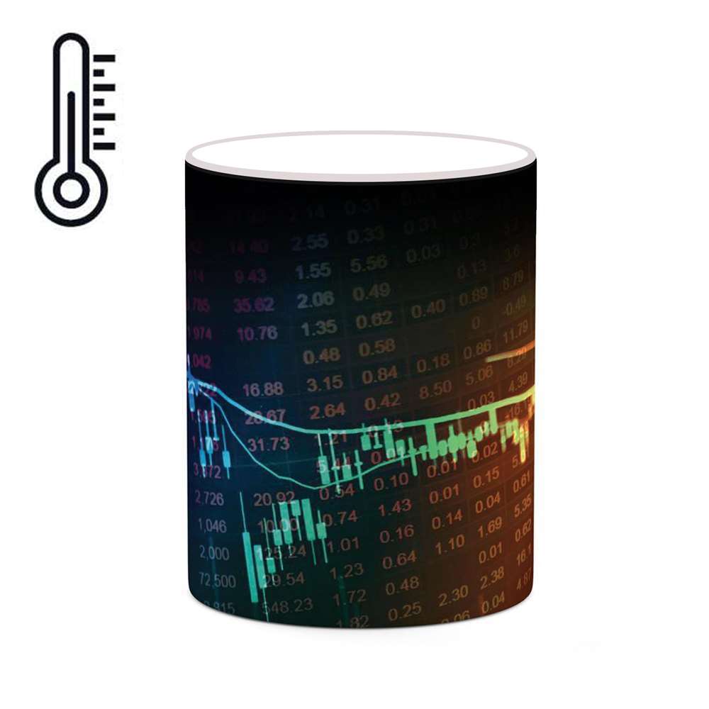 ماگ حرارتی کاکتی طرح ترید و Trading مدل mgh24913