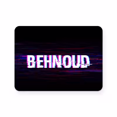 برچسب تاچ پد دسته پلی استیشن 4 ونسونی طرح Behnoud