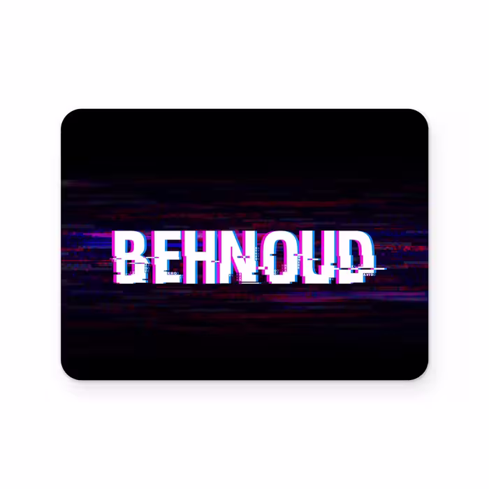 برچسب تاچ پد دسته پلی استیشن 4 ونسونی طرح Behnoud