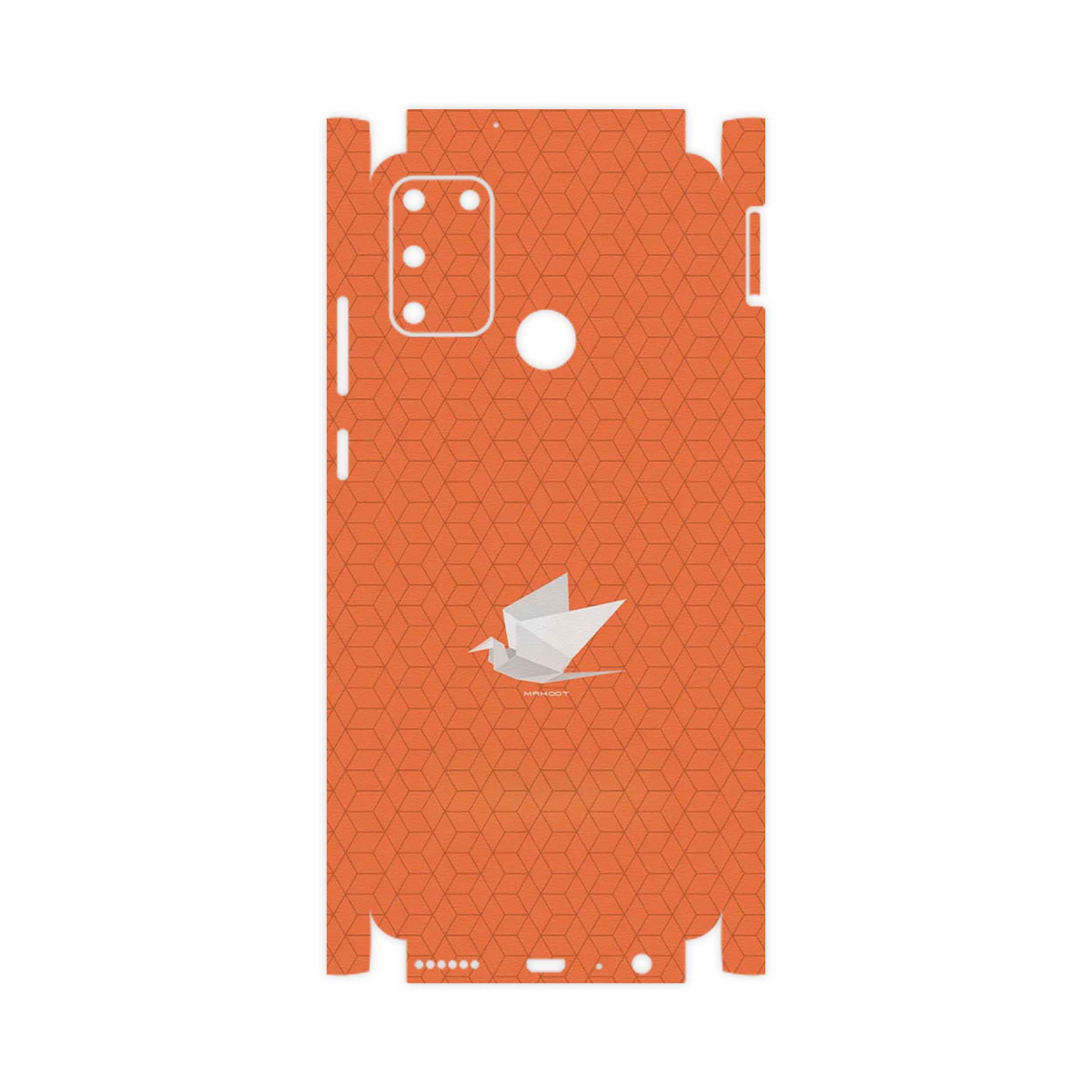 برچسب پوششی ماهوت مدل Minimalist origami bird-FullSkin مناسب برای گوشی موبایل آنر 9A