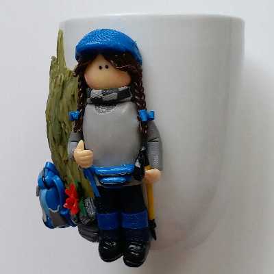 ماگ مدل عروسکی A1054