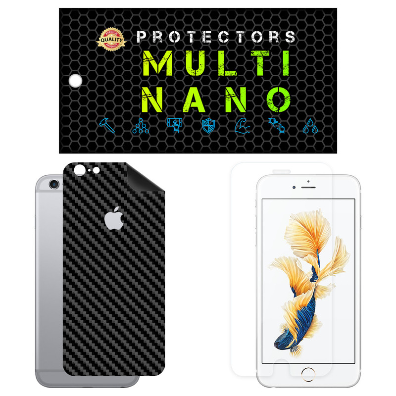 محافظ صفحه نمایش مولتی نانو مدل X-SFC مناسب برای گوشی موبایل اپل iPhone 6S Plus به همراه برچسب پوششی | کالا برتری