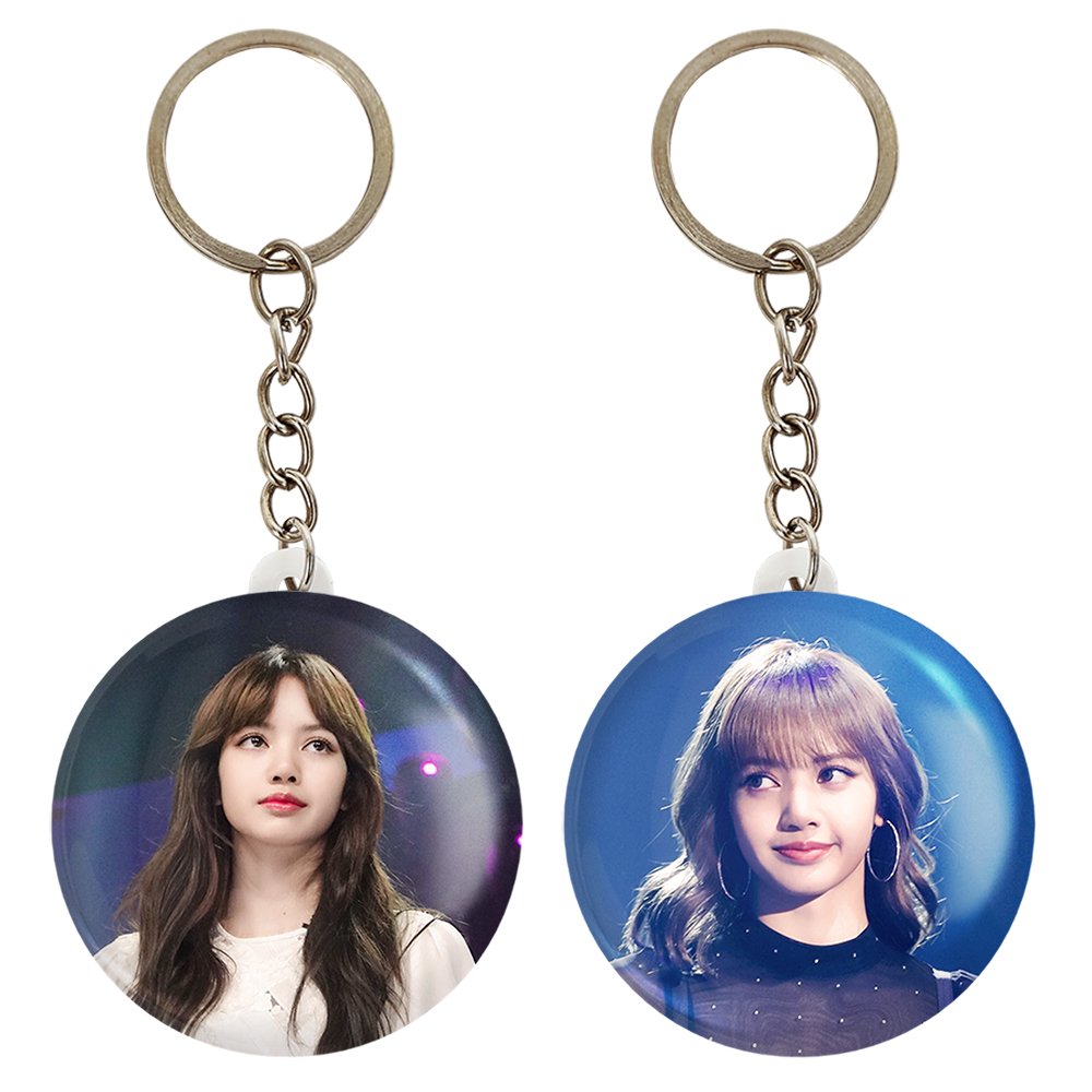 جاکلیدی خندالو مدل لیسا بلک پینک کد 1426914266 مجموعه 2 عددی