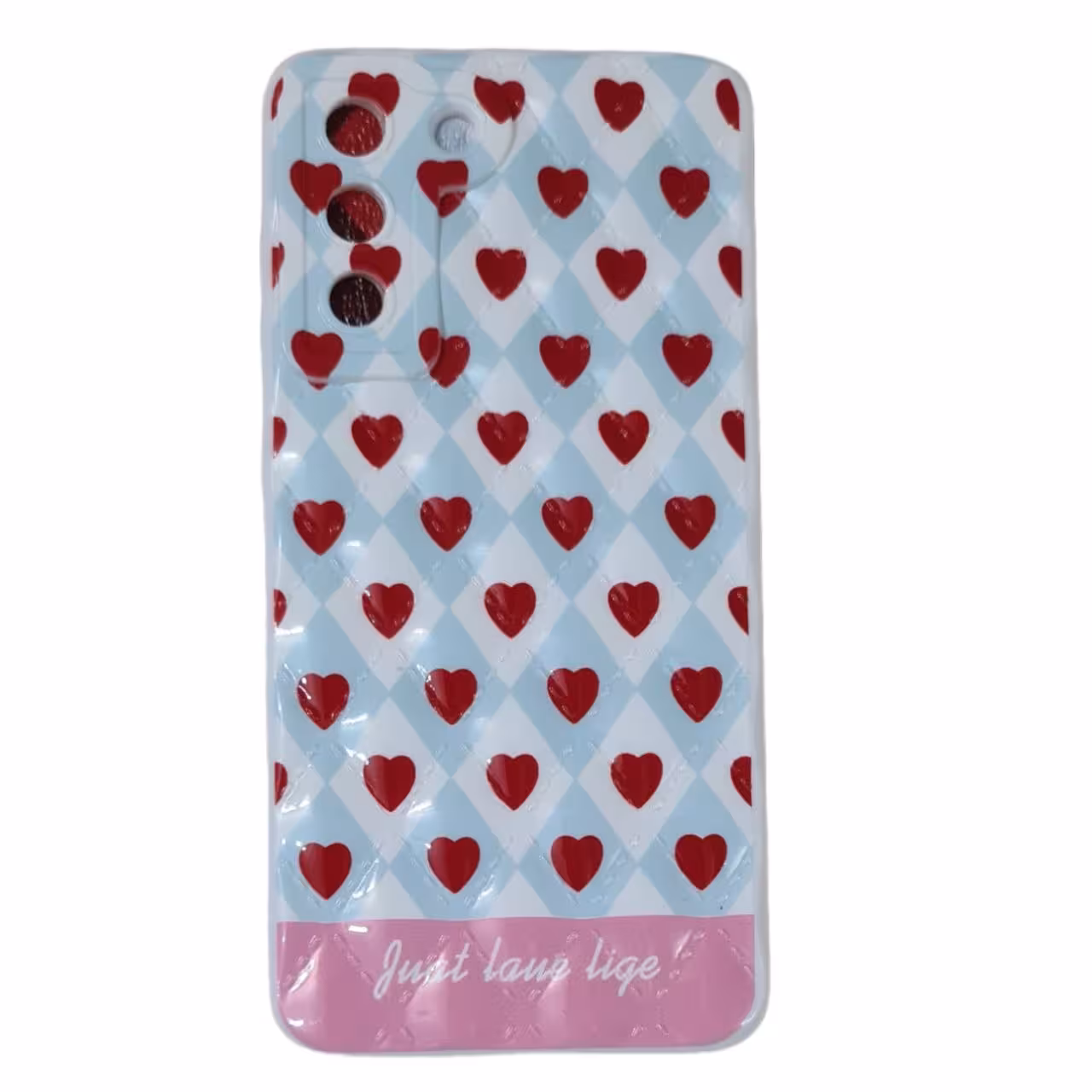 کاور مدل پافر طرح قلب کد 236 مناسب برای گوشی موبایل سامسونگ Galaxy S21 FE