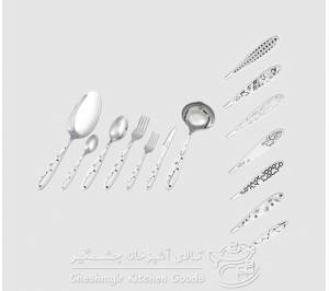 سرویس قاشق چنگال 33 پارچه یونیک UN-5620