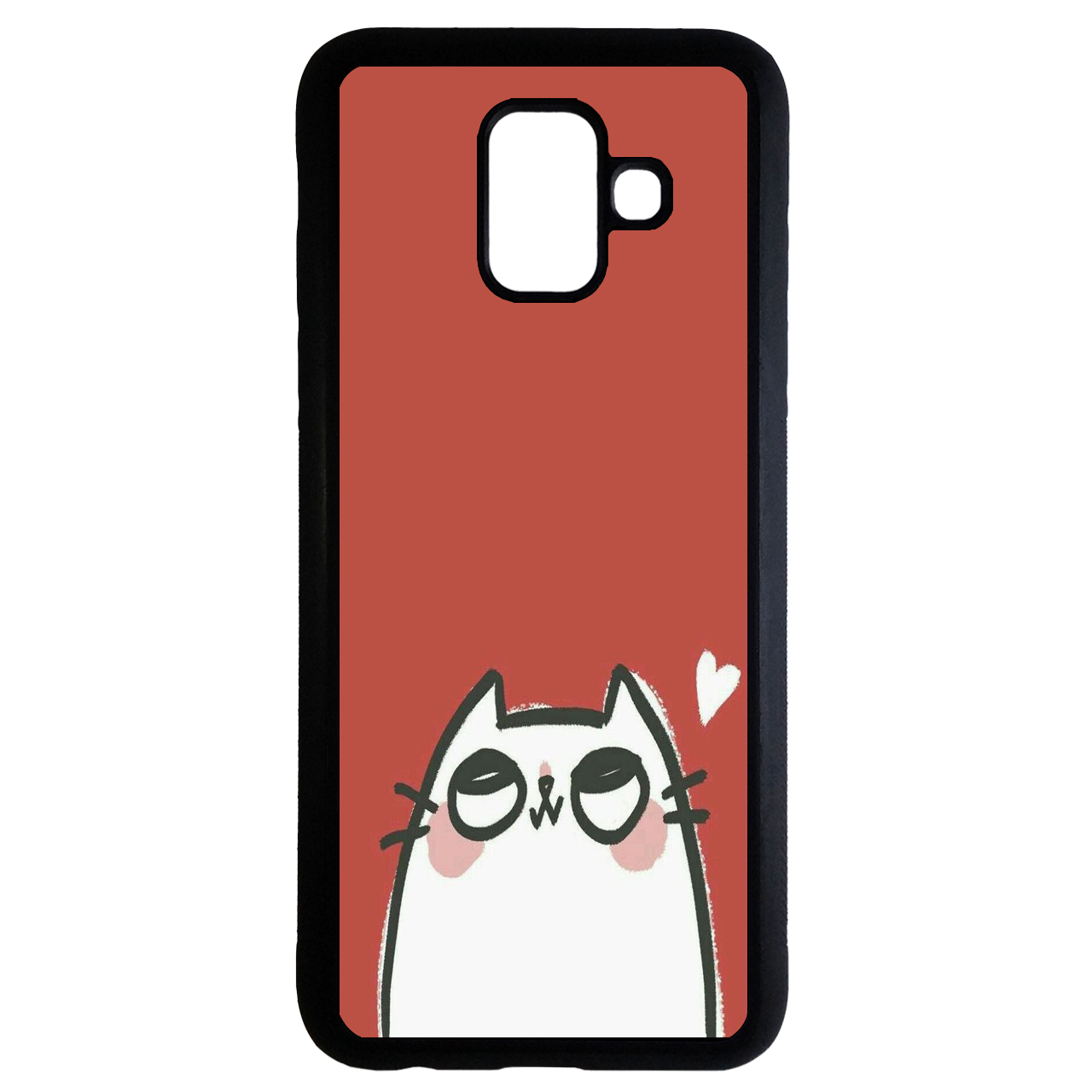 کاور طرح گربه کد 9577 مناسب برای گوشی موبایل سامسونگ galaxy j6 2018