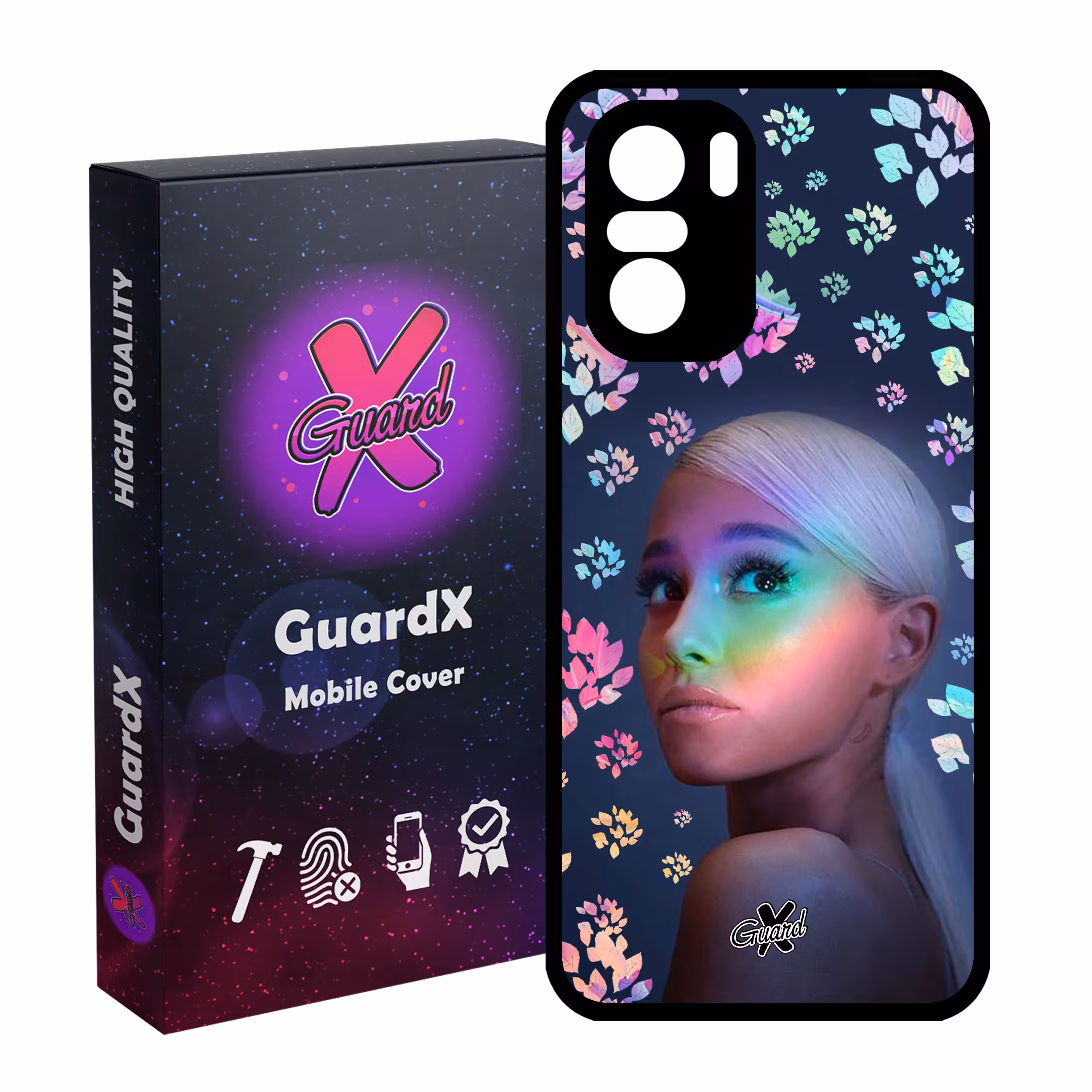 کاور گارد ایکس طرح Ariana مدل Glass10143 مناسب برای گوشی موبایل شیائومی Poco F3/MI 11X/MI 11X Pro/Redmi K40/K40 Pro