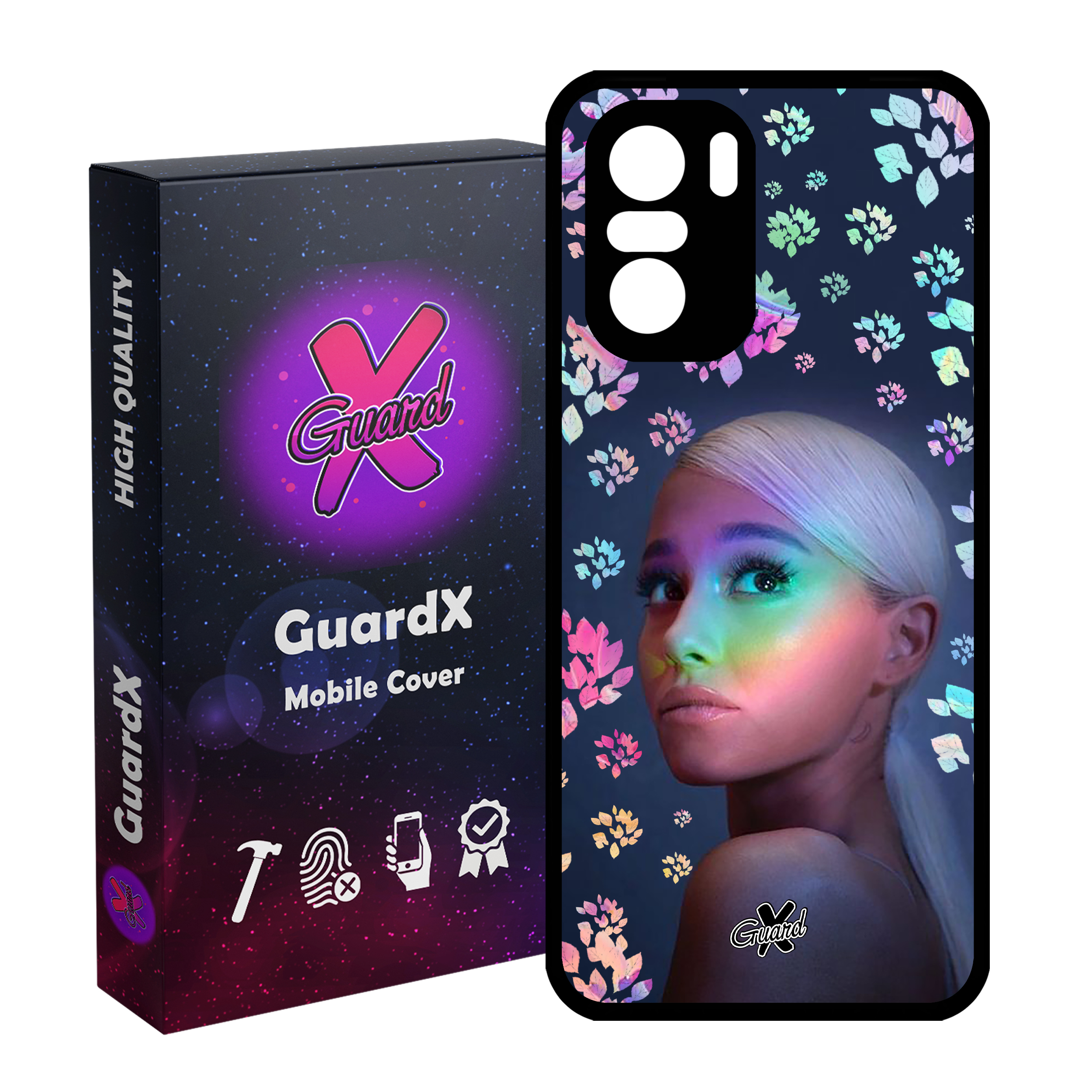 کاور گارد ایکس طرح Ariana مدل Glass10143 مناسب برای گوشی موبایل شیائومی Poco F3/MI 11X/MI 11X Pro/Redmi K40/K40 Pro