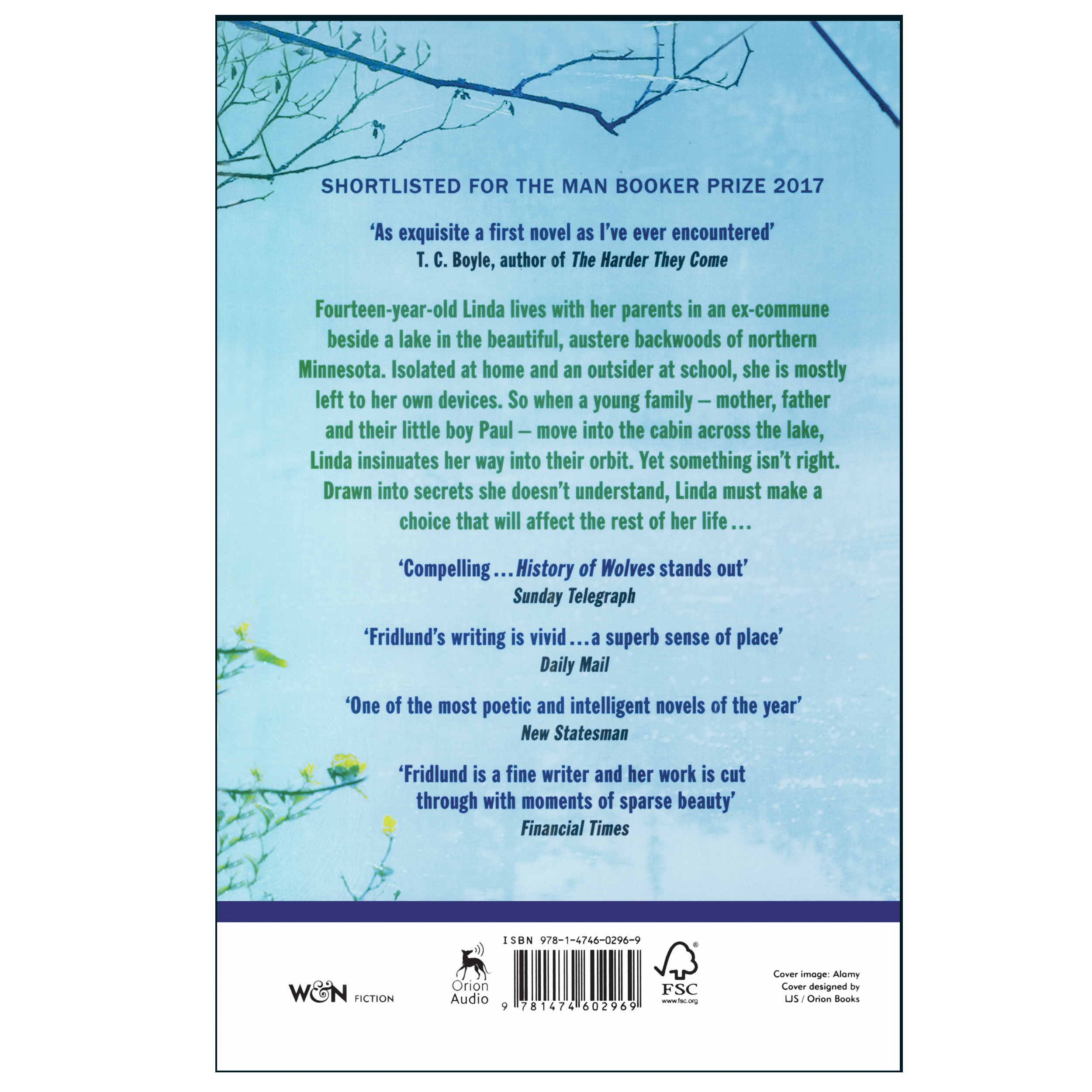 کتاب History of Wolves اثر Emily Fridlund انتشارات هدف نوین