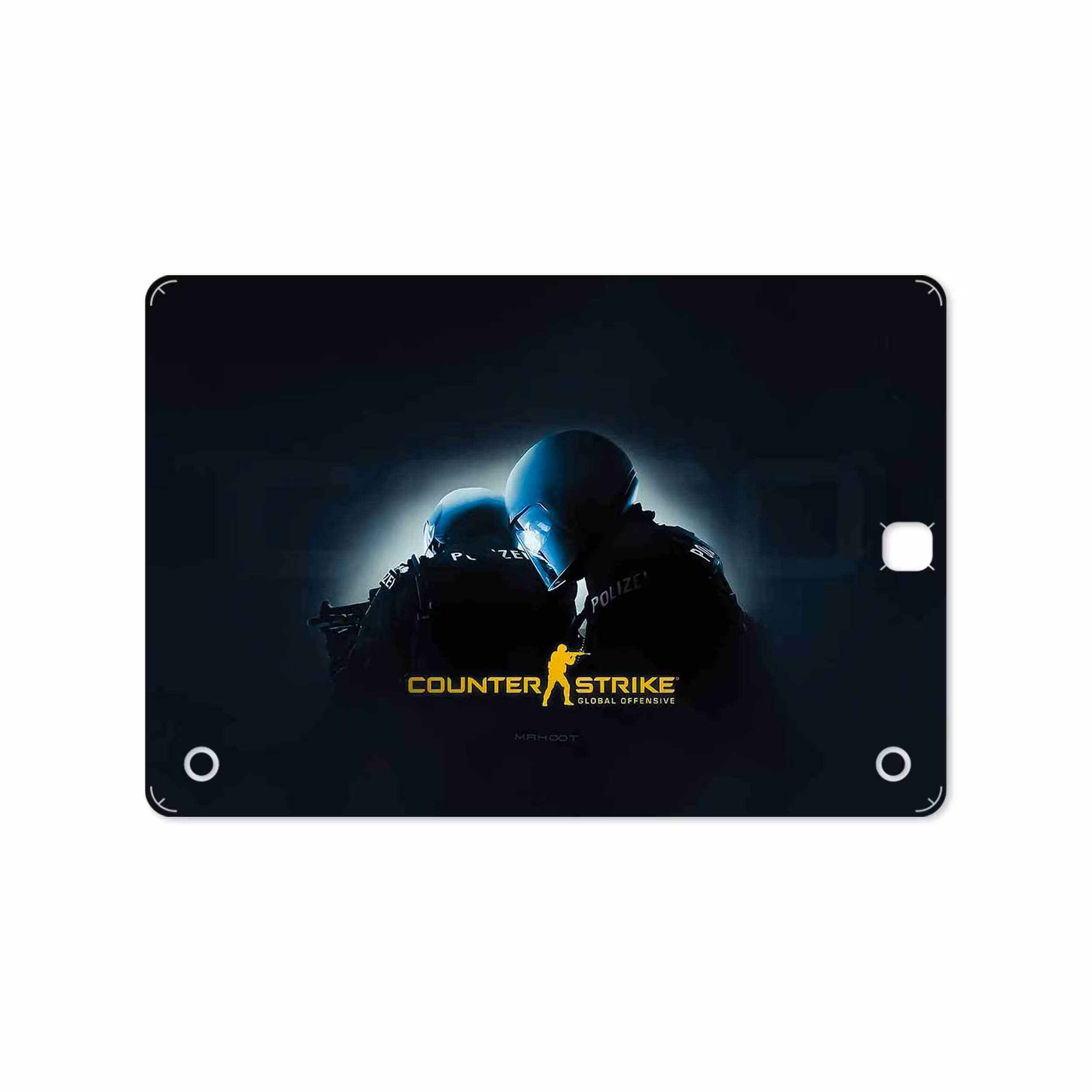 برچسب پوششی ماهوت مدل Counter-Strike مناسب برای تبلت سامسونگ Galaxy Tab A 9.7 2015 T550
