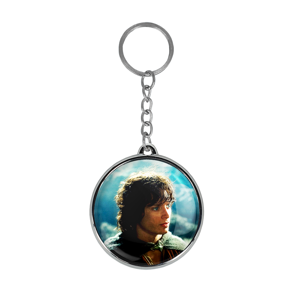 جاکلیدی خندالو طرح فرودو بگینز و آراگون ارباب حلقه ها مدل دوطرفه کد 47664767