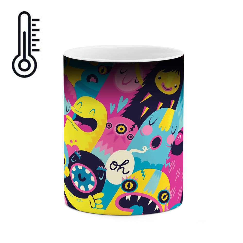 ماگ حرارتی طرح میمون مدل mgph02642