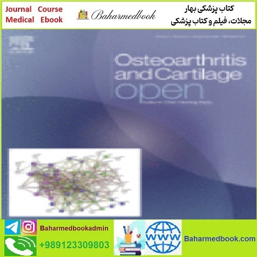 Osteoarthritis and Cartilage Open Volume 2 Issues 1 to Issue 4