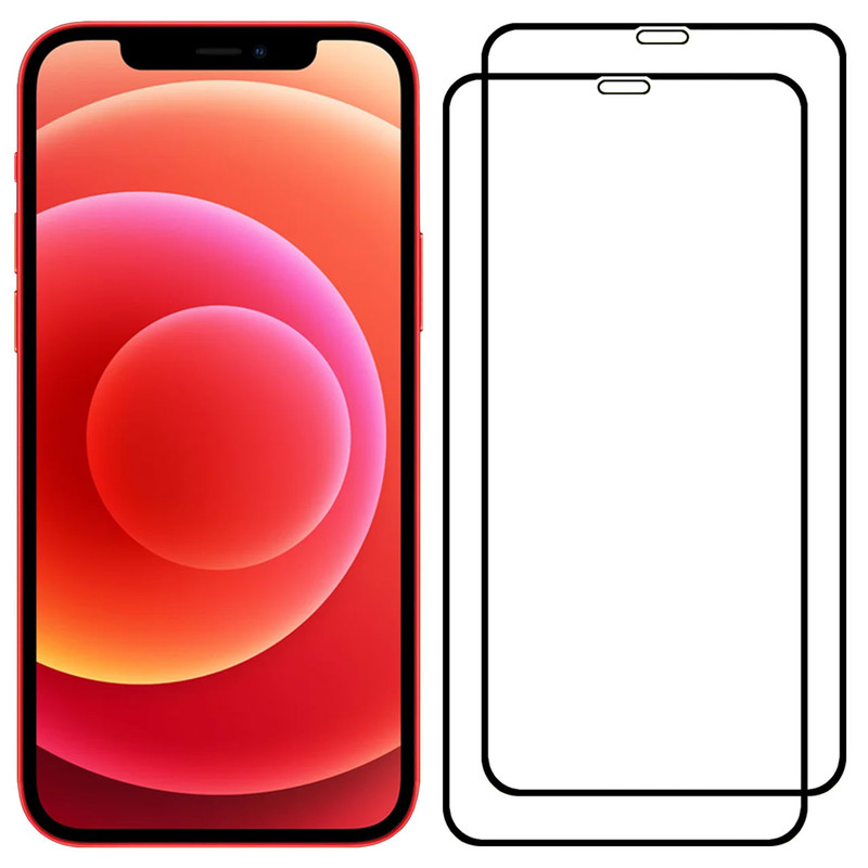 محافظ صفحه نمایش مدل FCG مناسب برای گوشی موبایل اپل iPhone 12 بسته دو عددی | کالا برتری