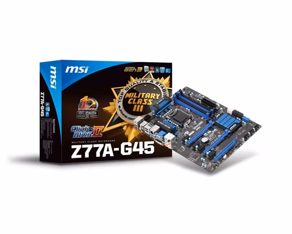 مادربورد ام اس آی Z77A-G45